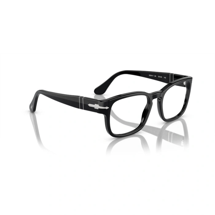 Persol 0PO3334V 95 - Black Unisex Eyeglasses 53 (L) 4