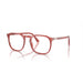Persol 0PO3337V 1198 - Transparent Red Unisex Eyeglasses 50 (M) 2