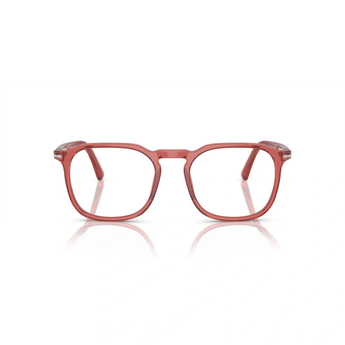 Persol 0PO3337V 1198 - Transparent Red Unisex Eyeglasses 50 (M) 6