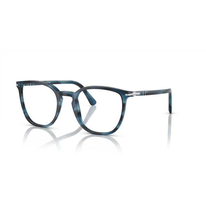 Persol 0PO3338V 1193 - Striped Blue Unisex Eyeglasses 50 (M) 1