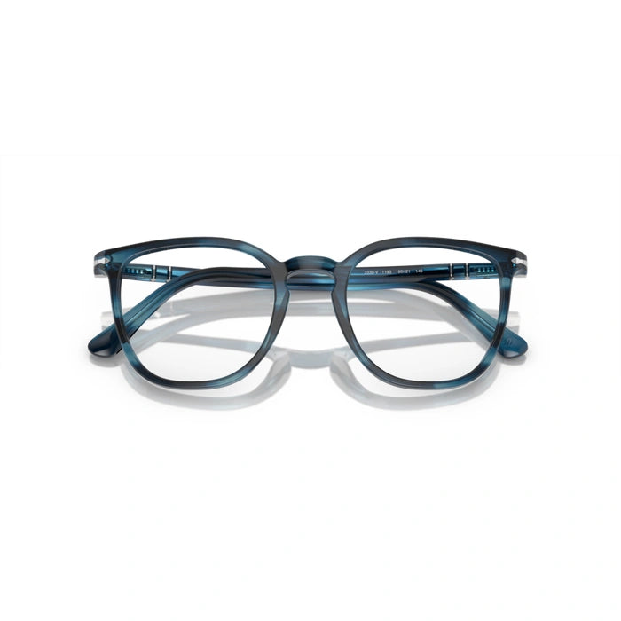 Persol 0PO3338V 1193 - Striped Blue Unisex Eyeglasses 50 (M) 6