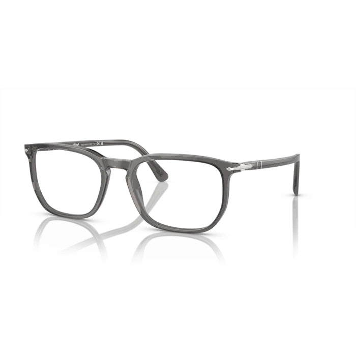 Persol 0PO3339V 1196 - Transparent Grey Unisex Eyeglasses 54 (XL) 2