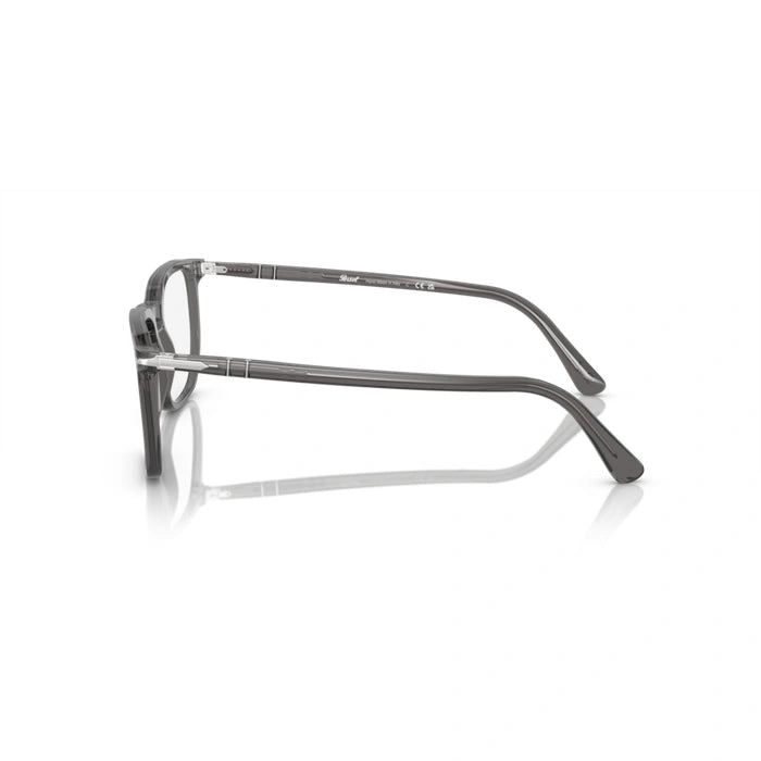 Persol 0PO3339V 1196 - Transparent Grey Unisex Eyeglasses 54 (XL) 3