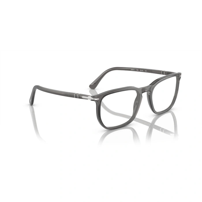 Persol 0PO3339V 1196 - Transparent Grey Unisex Eyeglasses 54 (XL) 5