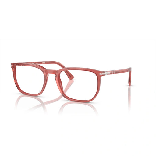 Persol 0PO3339V 1198 - Transparent Red Unisex Eyeglasses 54 (XL) 2