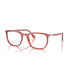 Persol 0PO3339V 1198 - Transparent Red Unisex Eyeglasses 54 (XL) 2