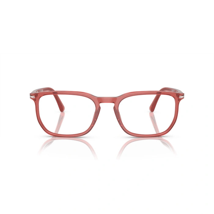 Persol 0PO3339V 1198 - Transparent Red Unisex Eyeglasses 54 (XL) 6