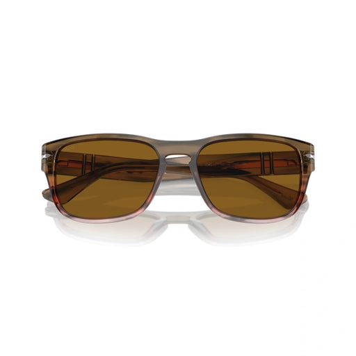 Persol 0po3341s-120633 Striped brown gradient red Unisex Sunglasses 1