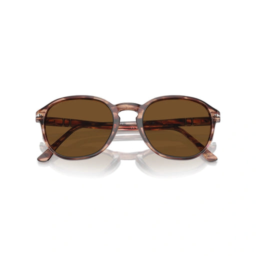 Persol 0po3343s-120957 Striped bordeaux Unisex Sunglasses 1