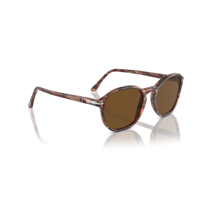 Persol 0po3343s-120957 Striped bordeaux Unisex Sunglasses 5