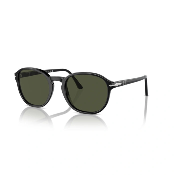 Persol 0PO3343S 95/31-Black Unisex Sunglasses 55 (L) 2
