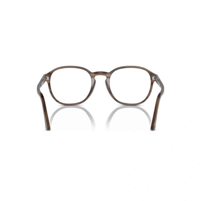 Persol 0PO3343V 1208 - Striped Brown Unisex Eyeglasses 51 (S) 4