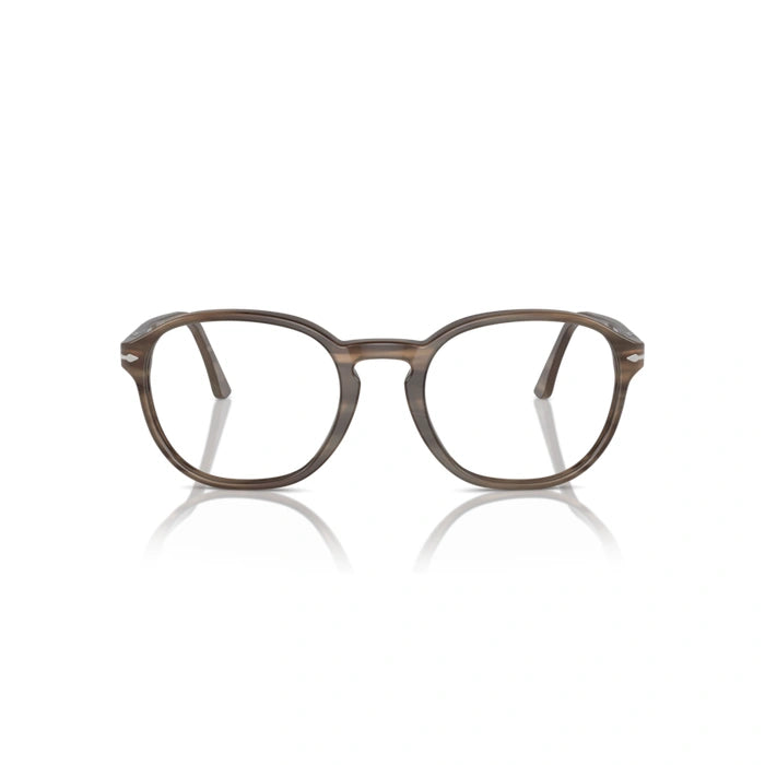 Persol 0PO3343V 1208 - Striped Brown Unisex Eyeglasses 51 (S) 6