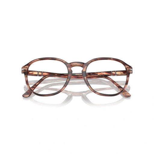 Persol 0PO3343V 1209 - Striped Bordeaux Unisex Eyeglasses 53 (M) 1