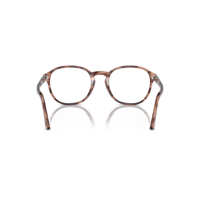 Persol 0PO3343V 1209 - Striped Bordeaux Unisex Eyeglasses 53 (M) 4