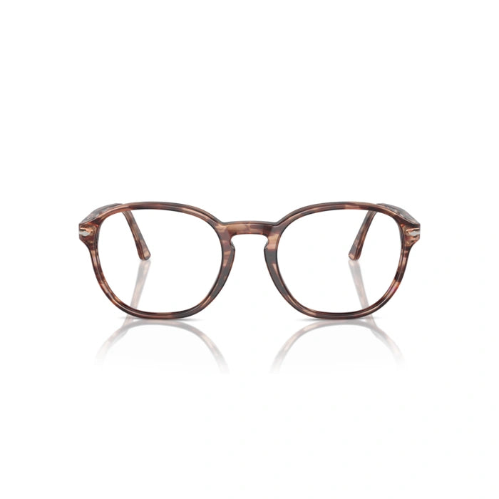 Persol 0PO3343V 1209 - Striped Bordeaux Unisex Eyeglasses 53 (M) 6