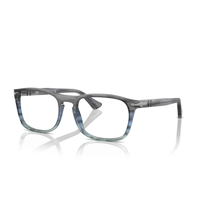 Persol 0PO3344V 1205 - Striped Grey Gradient Blue Unisex Eyeglasses 54 (M) 2