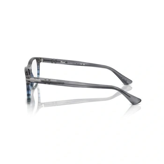 Persol 0PO3344V 1205 - Striped Grey Gradient Blue Unisex Eyeglasses 54 (M) 3