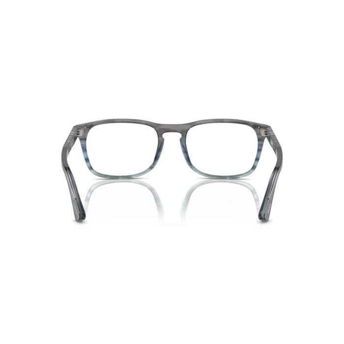 Persol 0PO3344V 1205 - Striped Grey Gradient Blue Unisex Eyeglasses 52 (S) 4