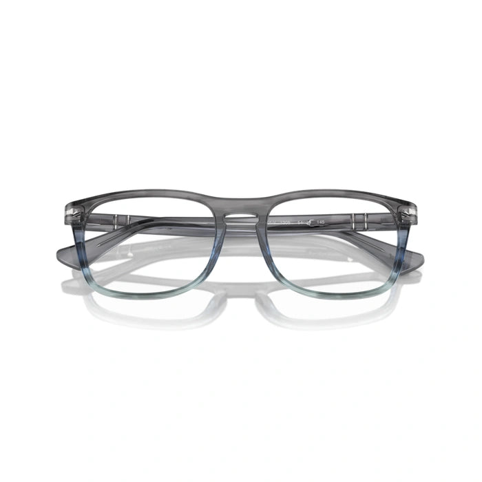 Persol 0PO3344V 1205 - Striped Grey Gradient Blue Unisex Eyeglasses 54 (M) 7