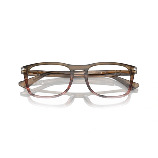 Persol 0PO3344V 1206 - Striped Brown Gradient Red Unisex Eyeglasses 52 (S) 1