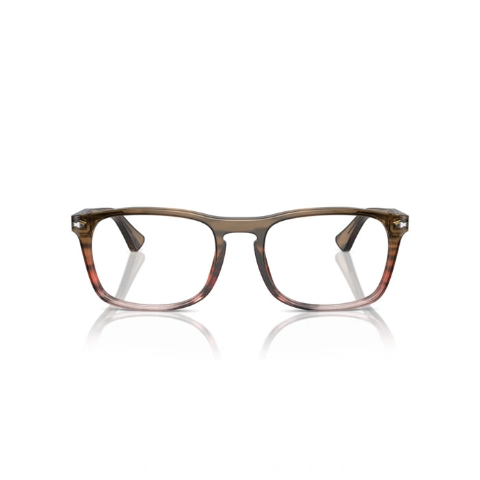 Persol 0PO3344V 1206 - Striped Brown Gradient Red Unisex Eyeglasses 52 (S) 6