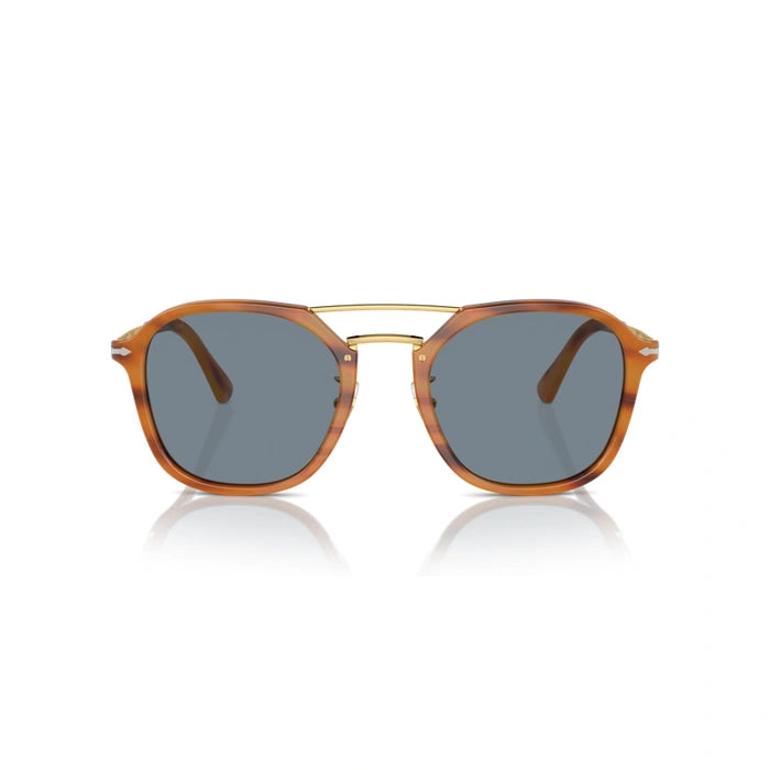 Persol 0PO3352S 960/56-Striped Brown N/A Sunglasses 55 (XXL) 6