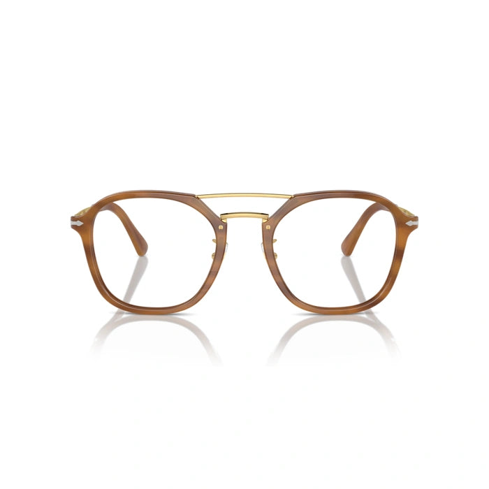 Persol 0PO3352V 960 - Striped Brown Unisex Eyeglasses 51 (XL) 5