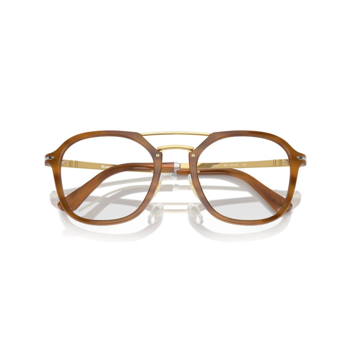 Persol 0PO3352V 960 - Striped Brown Unisex Eyeglasses 51 (XL) 6