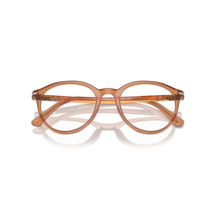 Persol 0PO3353V 1213 - Transparent Brown Unisex Eyeglasses 53 (XL) 1