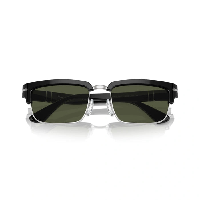 Persol 0PO3354S 95/31-Black/Silver Unisex Sunglasses 54 (L) 1