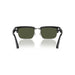 Persol 0PO3354S 95/31-Black/Silver Unisex Sunglasses 56 (XL) 4