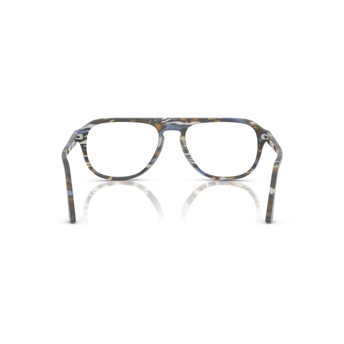 Persol 0PO3368V 1222 - Frost Grey/Nautical Blue Unisex Eyeglasses 56 (L) 4