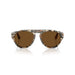 Persol 0po3370s-122157 56XL Amber brown/pirate black Unisex Sunglasses 6