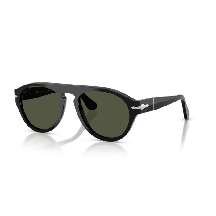 Persol 0PO3370S 95/31-Black Unisex Sunglasses 53 (M) 2