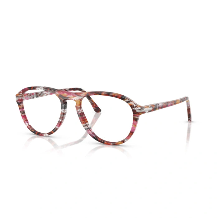 Persol 0PO3371V Lynn 1220 - Cyclamen/Khaki Unisex Eyeglasses 53 (M) 2