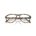 Persol 0PO3371V Lynn 1221 - Amber Brown/Pirate Black Unisex Eyeglasses 55 (L) 1
