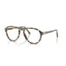 Persol 0PO3371V Lynn 1221 - Amber Brown/Pirate Black Unisex Eyeglasses 55 (L) 2