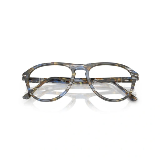 Persol 0PO3371V Lynn 1222 - Frost Grey/Nautical Blue Unisex Eyeglasses 53 (M) 1