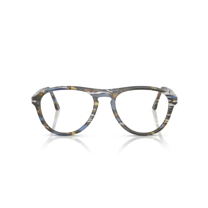 Persol 0PO3371V Lynn 1222 - Frost Grey/Nautical Blue Unisex Eyeglasses 53 (M) 6