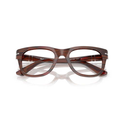 Persol 0PO3372V 1223 - Striped Burgundy Unisex Eyeglasses 53 (L) 1