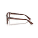 Persol 0PO3372V 1223 - Striped Burgundy Unisex Eyeglasses 53 (L) 3
