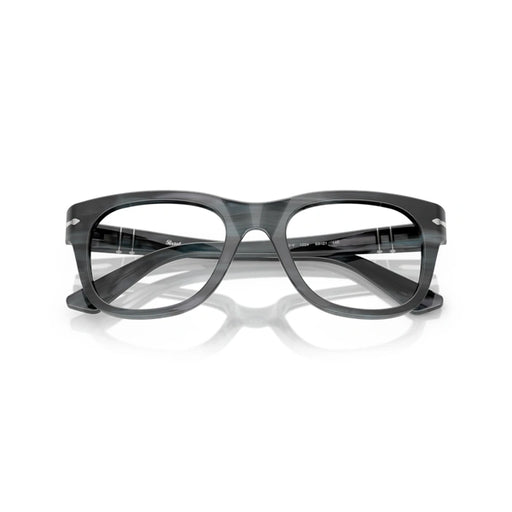 Persol 0PO3372V 1224 - Striped Grey Unisex Eyeglasses 51 (M) 1