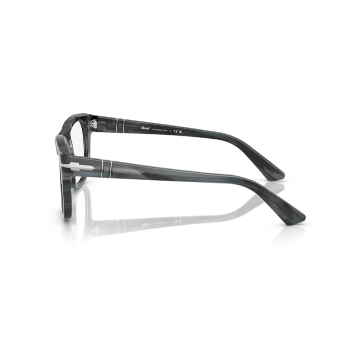 Persol 0PO3372V 1224 - Striped Grey Unisex Eyeglasses 53 (L) 3