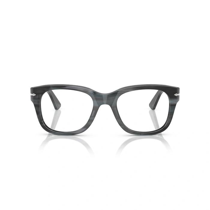 Persol 0PO3372V 1224 - Striped Grey Unisex Eyeglasses 51 (M) 6