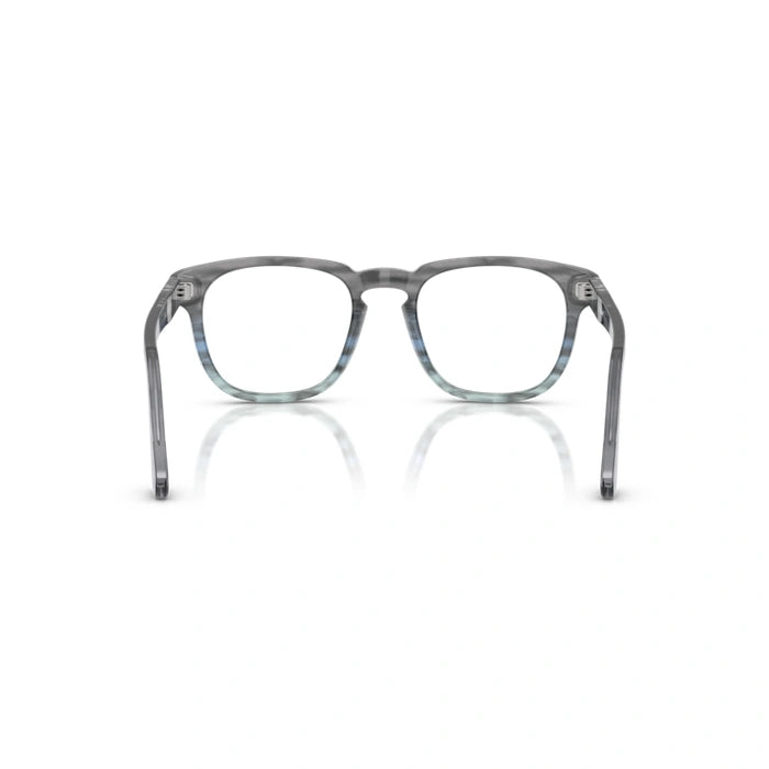Persol 0PO3376V 1205 - Striped Grey Unisex Eyeglasses 50 (S) 4