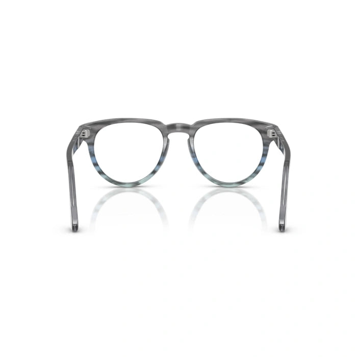 Persol 0PO3377V 1205 - Striped Grey Unisex Eyeglasses 50 (M) 4