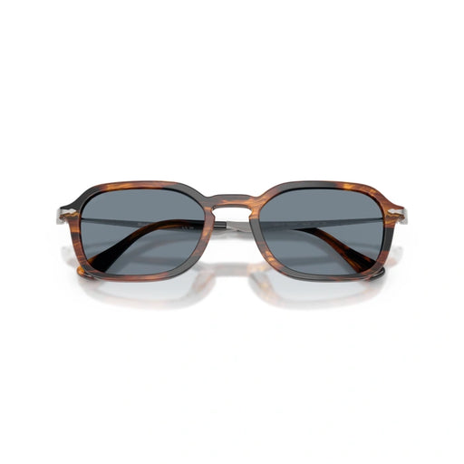 Persol 0po3381s-123556 Striped black & brown Unisex Sunglasses 1