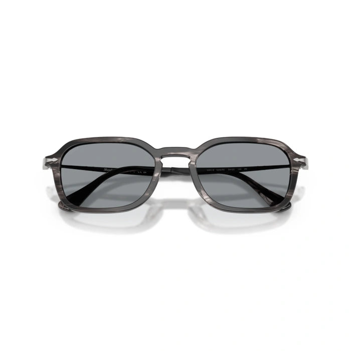 Persol 0po3381s-1238r5 Striped black & grey Unisex Sunglasses 1