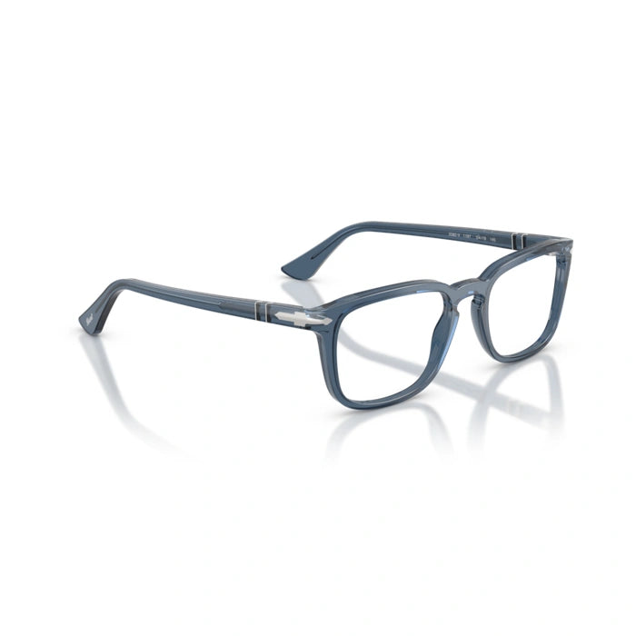 Persol 0PO3382V 1197 - Transparent Denim Blue Unisex Eyeglasses 52 (S) 5